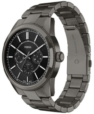 Men's Pearson Multifunction Gunmetal Stainless-Steel Watch, 42mm