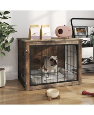 Medium Wooden Dog Crate Furniture