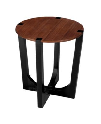 Acacia Wood Side Table - Modern Design & Easy Assembly
