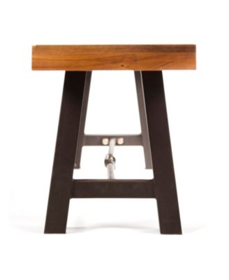 Acacia Wood Outdoor Dining Bench Patio Bench