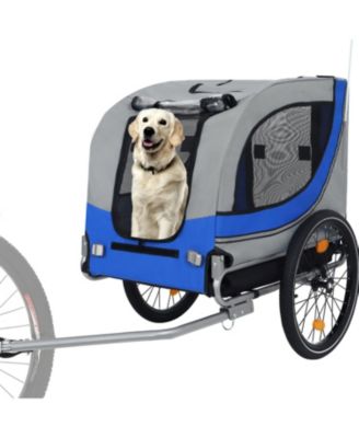 Dog Bike Trailer - Large Folding Pet Carrier
