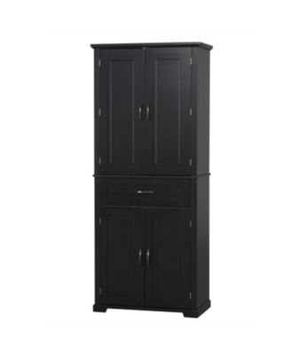 Bathroom Storage Cabinet with Doors & Drawer