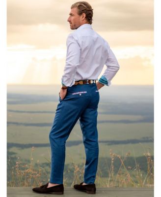 Men's Tailored Linen Blend Trousers