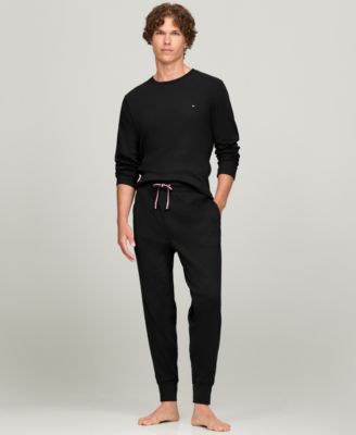 Men's Ribbed Jogger Pajama Pants
