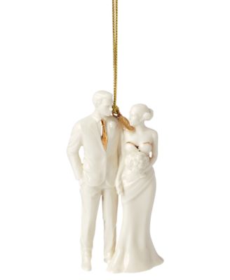 Lenox - 2025 Porcelain Bride & Groom Ornament