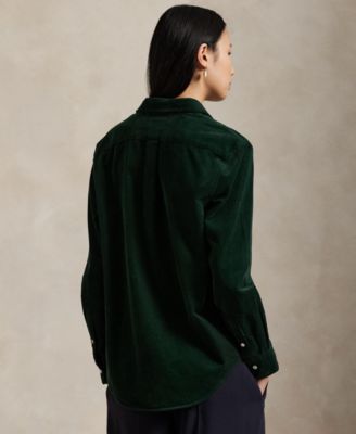 Women's Classic-Fit Cotton Corduroy Shirt