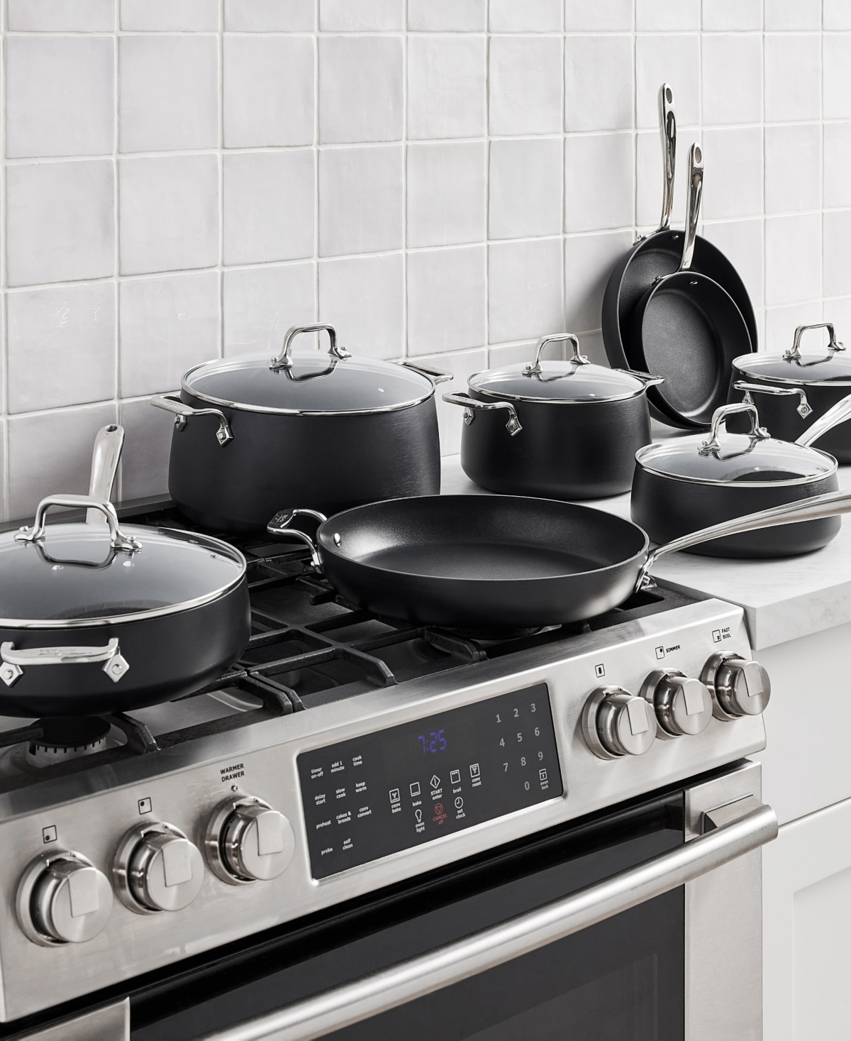 All-clad Ha1 Expert 13-piece Cookware Set In Black