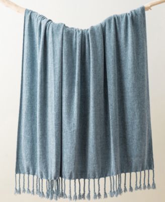 Fringe Tassels Chenille Throw, 50" x 60"