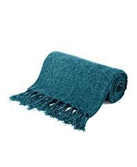 Fringe Tassels Chenille Throw, 50" x 60"