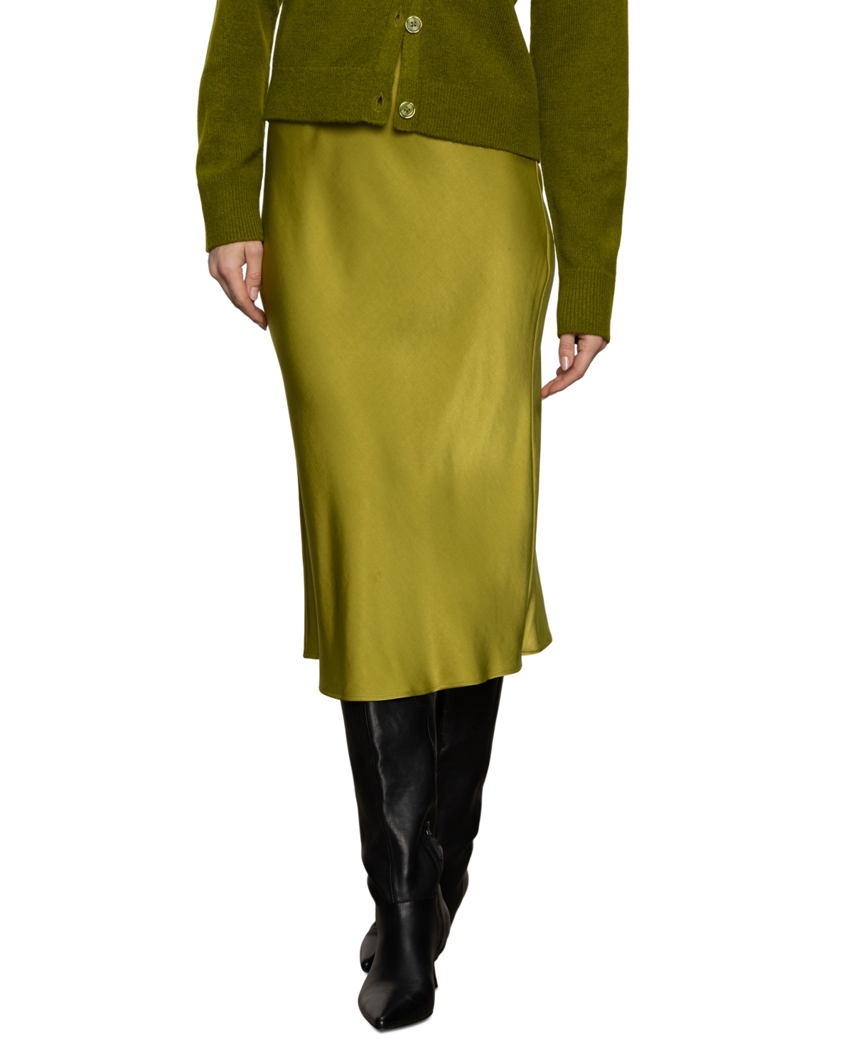 Sanctuary Women's Everyday Midi Skirt In Green