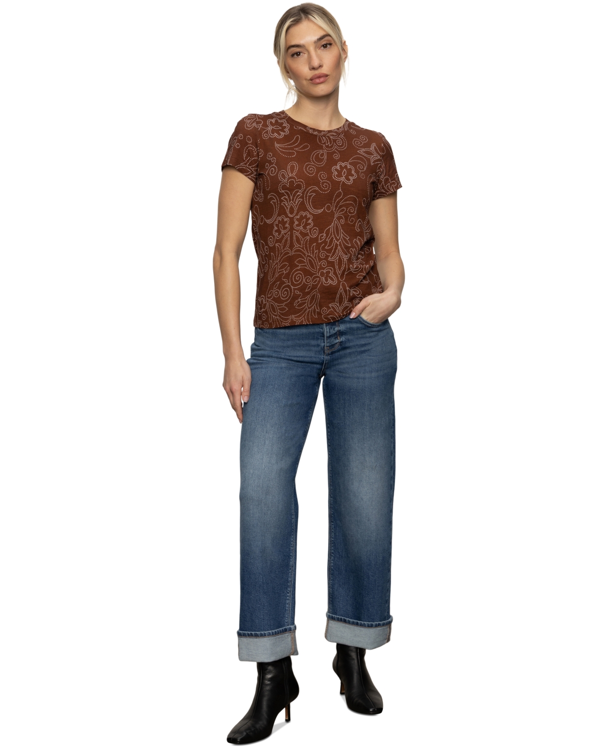 Sanctuary The Perfect Tee In Brown