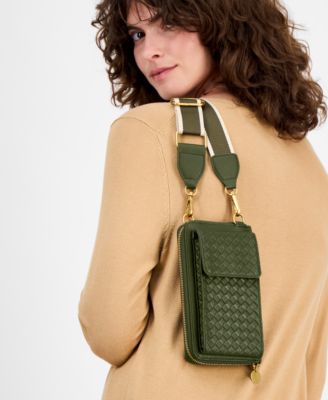 Mini Woven Phone Crossbody, Macy's Exclusive