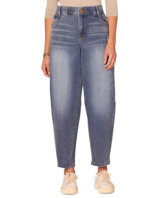 Democracy - Women's High-Rise Ab-Solution Barrel-Leg Jeans