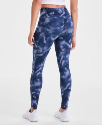 Women's Compression Smoky Dye High-Rise 7/8 Leggings, Macy's Exclusive 