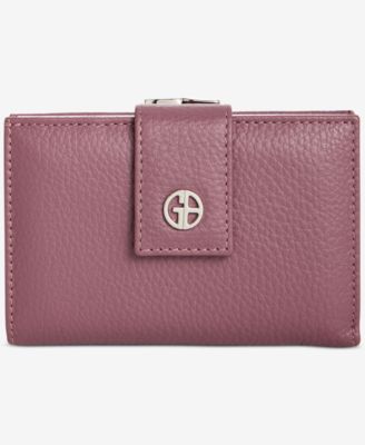 Softy Leather Framed Colorblock Wallet, Created for Macy's