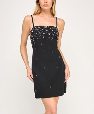 BCX - Juniors' Sleeveless Bodycon Dress