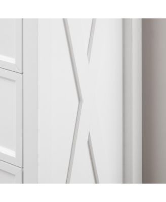 Freestanding Bathroom Cabinet Clothes Storage with 6 Drawers