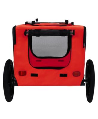 Pet Bike Trailer - Folding Quick Release Leash