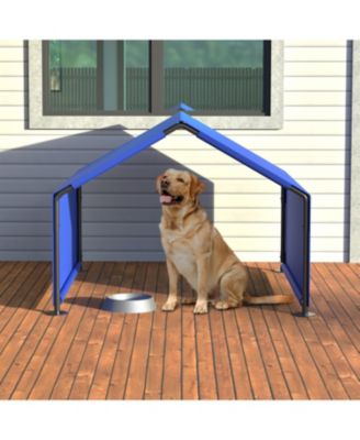 Dog Shade Shelter - Waterproof Sun Protection Blue