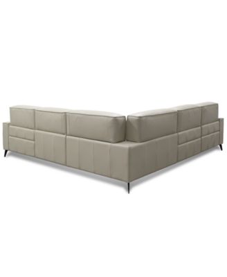 Neiwert 5-Pc. Leather Sofa Sectional with 2 Power Recliners