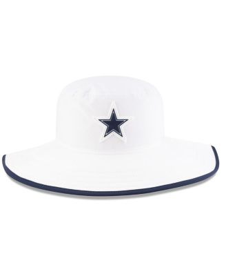 Men's White Dallas Cowboys 2025 NFL Training Camp Panama Bucket Hat