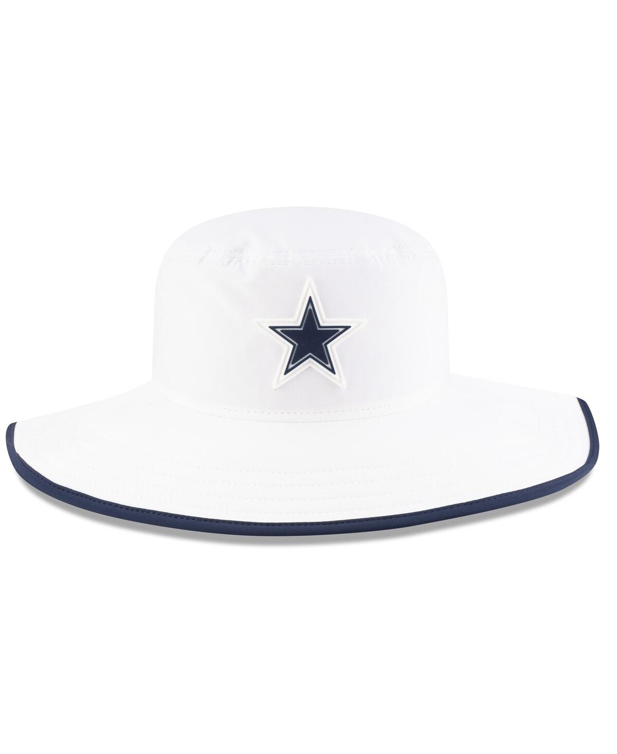New Era Men's White Dallas Cowboys 2025 Nfl Training Camp Panama Bucket Hat