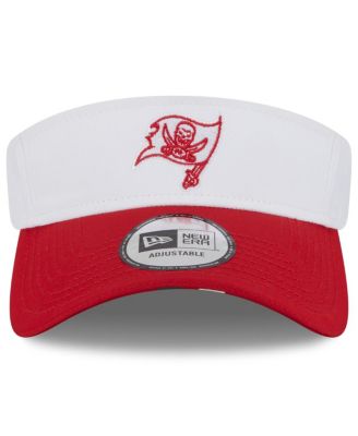 Men's White/Red Tampa Bay Buccaneers 2025 NFL Training Camp Adjustable Visor Hat