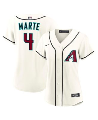 Nike - Women's Ketel Marte Cream Arizona Diamondbacks Home Replica Jersey