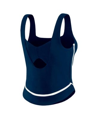 Women's Navy Dallas Cowboys Square Neck Tank Top