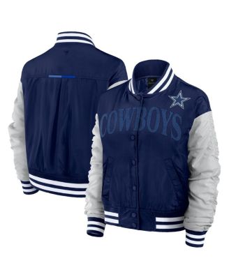 Fanatics - Women's Navy Dallas Cowboys Elements Wave Full-Snap Jacket