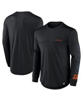 Fanatics - Men's&nbsp;Black Cincinnati Bengals Blackout Long Sleeve T-Shirt