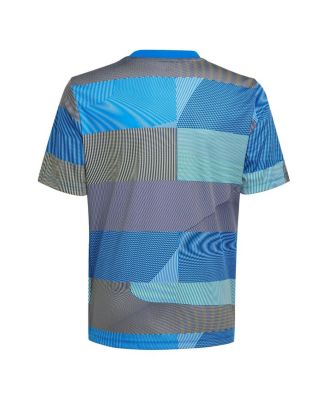 Big Boys and Girls Blue Real Madrid 2025/26 Pre-Match Jersey