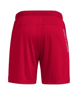Men's Scarlet Nebraska Huskers Designed for Training 7" AEROREADY Shorts