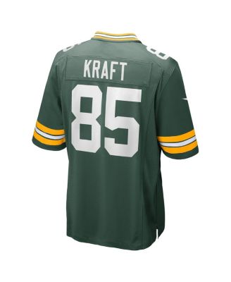 Men's Tucker Kraft Green Bay Packers Game Jersey