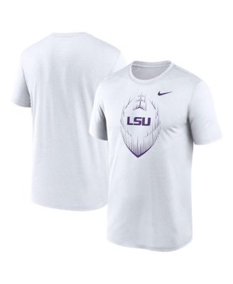 Nike - Men's White LSU Tigers Primetime Legend Icon Performance T-Shirt