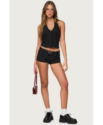 Women's Twyla Polka Dot Stretch Shorts