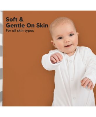 2pk Soothe Fitted Crib Sheets Neutral, Baby Crib Sheets, Fits Standard Nursery Baby Mattress