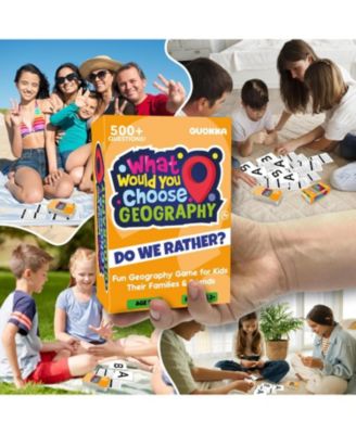 What Would You Choose - Family Card Game for Kids Ages 6-8