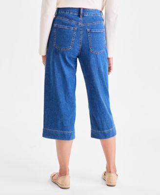 Women's High Rise Culotte Jeans, Macy's Exclusive