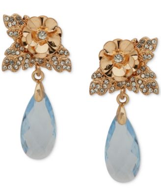 lonna & lilly - Flower Stone Drop Earrings