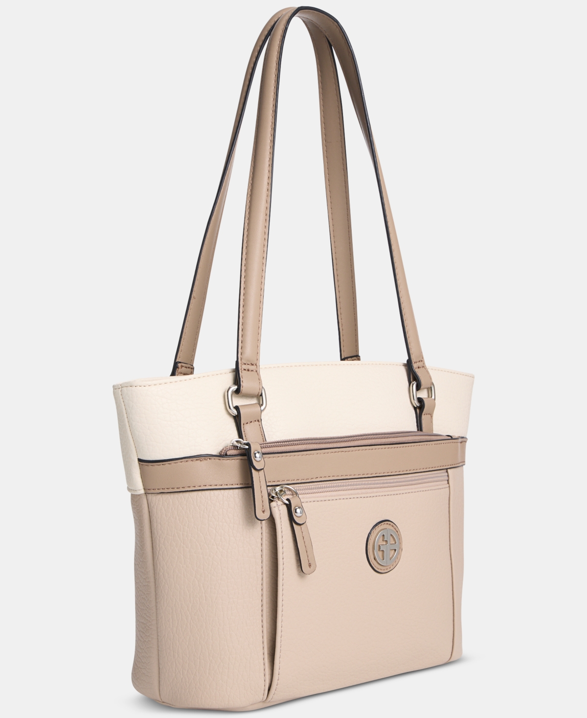 Giani Bernini Large Color Block Tote Bag, Macy's Exclusive