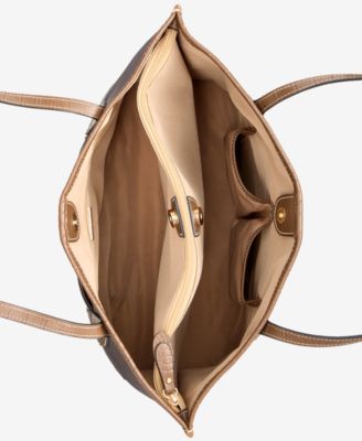 Extra Large Monogram Block Tote Bag, Macy's Exclusive