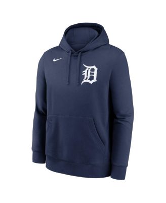 Men's Riley Greene Navy Detroit Tigers Player Name Number Club Fleece Pullover Hoodie