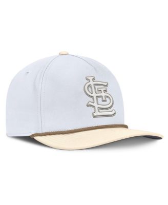 Men's White/Cream St. Louis Cardinals Pro Performance Snapback Hat