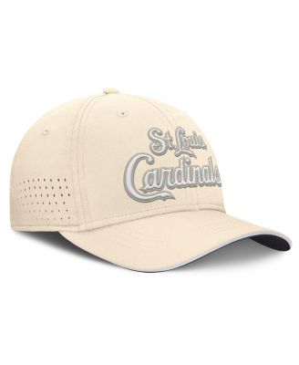 Men's Cream St. Louis Cardinals Rise Performance Flex Hat