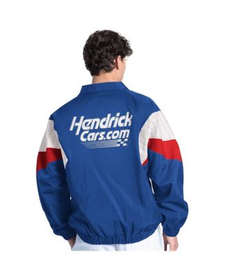 Men's Royal/Red Kyle Larson HendrickCars.com Yard Line Full-Zip Jacket