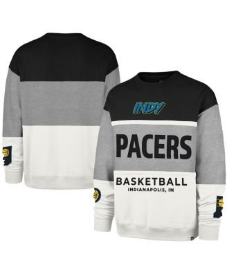 '47 Brand - Men's and Women's Gray Indiana Pacers 2024/25 City Edition On Five Maximalist Pullover Sweatshirt