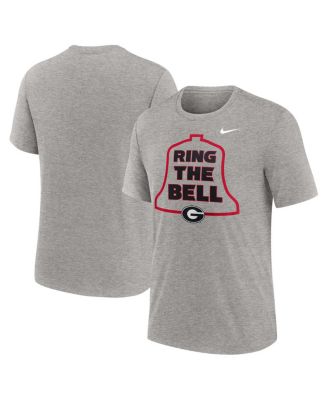 Nike - Men's Heather Gray Georgia Bulldogs Local Campus Time Honored Tradition Tri-Blend T-Shirt