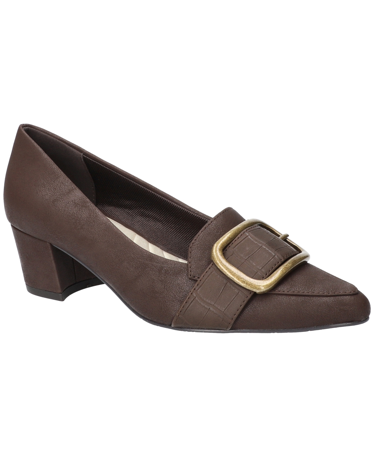 Women's Aster Slip-On Pumps - Brown Matte