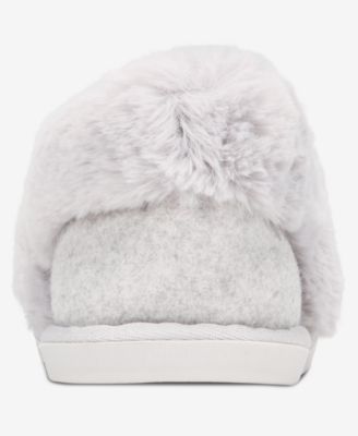 Women's Faux-Fur-Lined Slippers, Macy's Exclusive